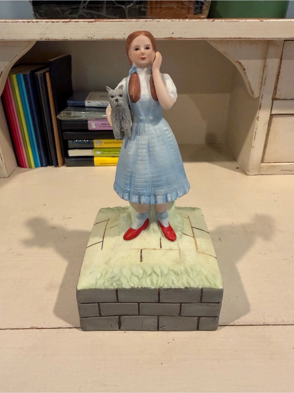 Classic Dorothy Figurine in Blue Dress and Red Shoes